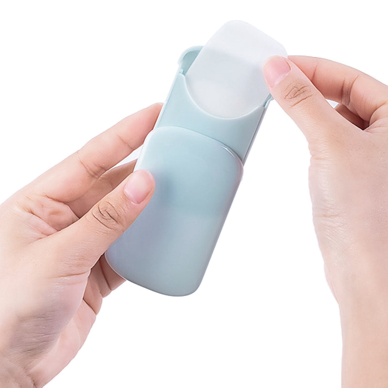 300 Fogli Di Sapone Da Viaggio – 6 Scatole Portatili Con Coperchio, Carta Sapone Biodegradabile Per Campeggio E Outdoor - 5