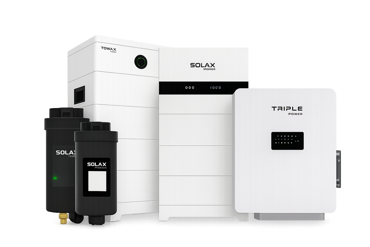 Kit SolaX ALL-IN-ONE 6 kWp – Inverter X1-IES 6 kW + WiFi/LAN + Accumulo ...