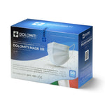 Dolomiti Mask IIR Premium - Mascherine chirurgiche IIR confezionate singolarmente, Made in Italy, certificate EN14683 - Dolomiti Medical