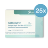 Covid-19-Schnelltest, nicht-invasiver, antigener Schnell-Nasenabstrich für Coronavirus (SARS-CoV-2) Lepu Medical, CE-zertifiziert, Packung mit 1
